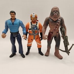 1995 2000 Star Wars Chewbacca Jek Porkins Lando Calrissian Power Of The Force